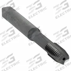 CLEVELAND Spiral Point Tap: 3/8"-16 UNC, 2B, 3 Flute, Plug Chamfer, Black Oxide Cobalt (MPN C96118)