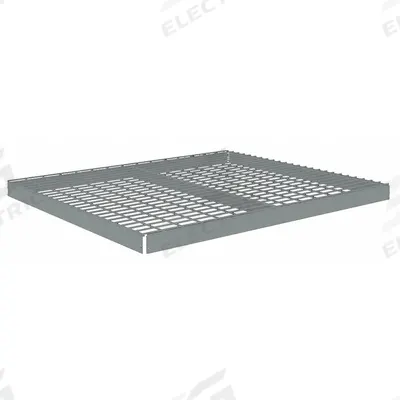 TENNSCO Shelf: 60 in x 48 in, 2,000 lb Load Capacity, Steel, 5 ga Decking, Gray - Wire Decking Shelf Kits for Boltless Shelving