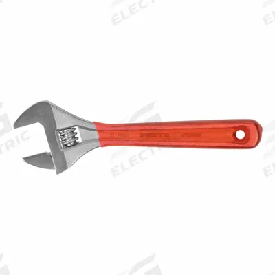 PROTO Adjustable Wrench: Alloy Steel, Chrome, 6 11/32 in Overall Lg - General Purpose Adjustable Wrenches