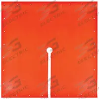 SALISBURY Insulating Blanket: Orange, IV, 3 ft Lg, 3 ft Wd, ASTM, 36,000 AC Max. Use Volt, Rubber (MPN 1300). Key specifications — Brand: SALISBURY; Class: IV; Standards: ASTM; Material: Rubber.