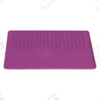 Ribbed Mat: Silicone, 14 7/8 in Overall Lg, 12 in Overall Wd, 1/10 in Thick, Purple, 1 Sheets (MPN 120748). Key specifications — Brand: HEATHROW SCIENTIFIC; Material: Silicone; Product Type: Ribbed Mat.