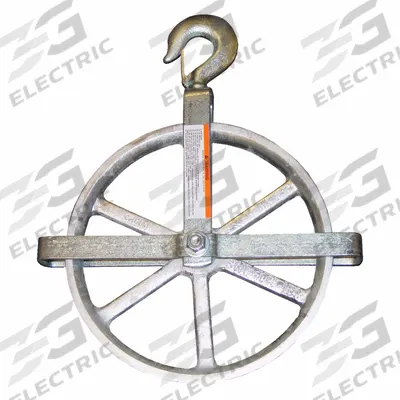 BIL-JAX Well Wheel: Well Wheel, Steel - Casters