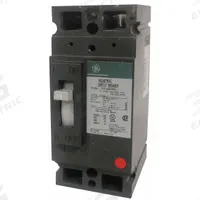 GE Molded Case Circuit Breaker: 150 A Amps, 18kA at 120/240/277/480V AC, Fixed, Line/Load Lug (MPN TED124150WL). Key specifications — Series: TED; Max. AIR Rating: 18kA at 120/240/277/480V AC; Instantaneous Trip: Fixed; Terminal Connection: Line/Load Lug.
