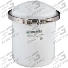 SOLBERG Pneumatic Oil Filter: 0.3 micron Rating, 99.97% Efficiency, 7 5/8 in Outside Dia (MPN HDL-PSG850/1-200HC). Key specifications — attr101190: HDL-PSG850/1-200HC; attr101207: Carbon Steel; attr101193: SOLBERG.