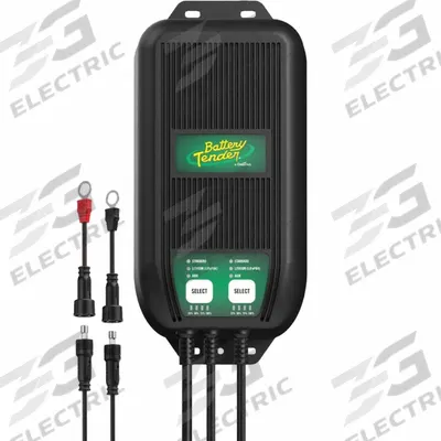BATTERY TENDER Battery Chargers: Charging, Auto, For AGM/Flooded/Gel Cell/Lead Acid/Lithium - Mounted Battery Chargers