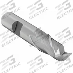 OSG Square End Mill: Cobalt, 2 Flute, 9 mm Mill Dia, 14.28 mm LOC, 58.7 mm OAL (MPN 5800700)