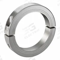 RULAND MANUFACTURING Shaft Collar: 2-Piece, Metric, Round, Clamp-On, 80 mm Bore Dia, 19 mm Collar Wd (MPN MSP-80-SS). Key specifications — attr671628: RULAND MANUFACTURING.