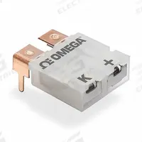 OMEGA Temperature Probe Connectors & Adapters: Jack, For Type K Thermocouple Type, Mini Jack (MPN PCC-SMP-K-5). Key specifications — Includes Clamp: No Clamp Included; Includes Write-On Window: No Write-On Window Included; Product Type: Jack; Contact Material: Alumel; Connector Type: Mini Jack; Brand: OMEGA; Color: None; Body Material: Glass-Filled Nylon.