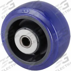 APPROVED VENDOR Caster Wheel: 4 in Wheel Dia., 2 in Wheel Wd, Polyurethane, 600 lb Load Rating, Std (MPN UPR-0420-08). Key specifications — Brand: APPROVED VENDOR; Wheel/Tread Color: Blue.