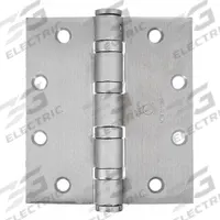 MCKINNEY Butt Hinge: Steel, Full Mortise, 2 3/8 in Leaf Wd (MPN T6A3786 8" X 6" BB). Key specifications — Removable Pin: Yes; Bearing Type: Ball; Material: Steel.