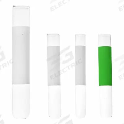 KIMBLE Culture Tube: 3 mL, Culture Tube, 10 mm Body Dia, 75 mm Overall Ht, Colorless - Glass Culture Tubes