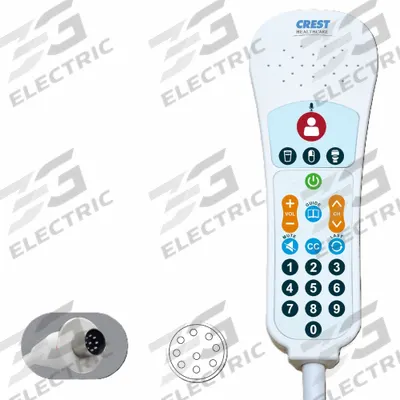 CREST HEALTHCARE SUPPLY Backlit Pillow Speaker: 9-Pin DIN, 30V DC - Pillow Speakers