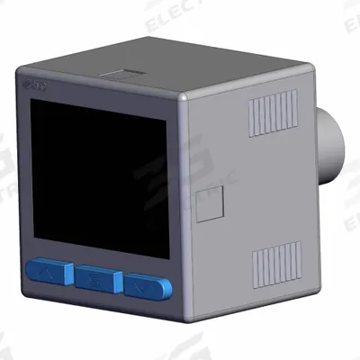 SMC Pressure Switch: 1/8 in Port Size, 1 Output/2 Output NPN/PNP Open Collector - High Precision Vacuum Pressure Switches