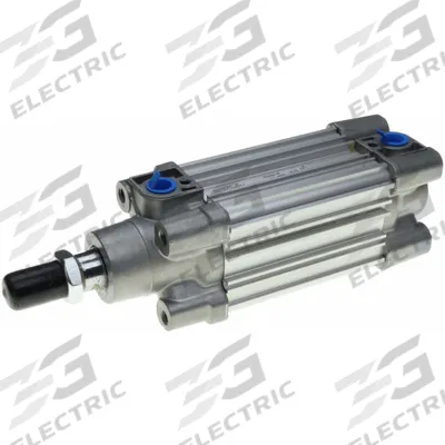 SMC Tie Rod Cylinder: Tie Rod, 63 mm Bore Dia, 100 mm Stroke Lg, Single Rod Rods - ISO Square-Head Cylinders
