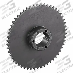 TSUBAKI Sprocket: For 40 Chain, 54 Teeth, 8.599 in Pitch Dia, 8.885 in Outside Dia, Steel (MPN 40P54). Key specifications — Brand: TSUBAKI; Required Bushing Series: P1.