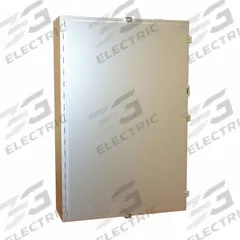 HAMMOND Electrical Enclosure: Stainless Steel, 36 in x 24 in x 8 in, NEMA 12/13/3R/4/4X, w/Panel (MPN 1418N4SSL8). Key specifications — Brand: HAMMOND; Closure Method: Clamps; Enclosure Material: Stainless Steel; Knockouts: Not Included; Includes Inner Panel: with Inner Panel Included.