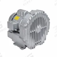 GAST Regenerative Blower: 5 hp, 70 in wc Max Op Pressure, 70 in Hg Max Vacuum, 275 cfm Max Flow Rate (MPN R6P350A). Key specifications — attr49842: Three; attr49816: GAST; attr49813: R6P350A; attr49822: 12.2-11.2/5.6 A; attr49827: Female; attr49830: NPT; attr49833: NPT; attr49845: 208 to 230/460V AC.