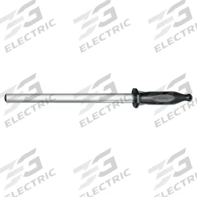 MERCER CUTLERY Sharpening Steel: Steel, 10 in Overall Lg, Polypropylene - Diamond-Coated Honing Steels