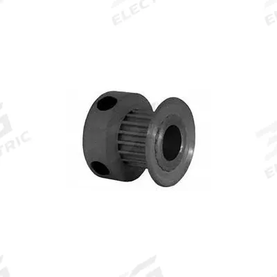 Dayton Timing Pulley: Modified Curvilinear, Fixed, For GT Timing Belt Section - GT Section Fixed-Bore Timing Pulleys with Hub