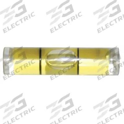 JOHNSON LEVEL Barrel Vial Level: 1 3/8 in Overall Lg, Acrylic - Replacement Vials for Box, I-Beam, & Torpedo Levels