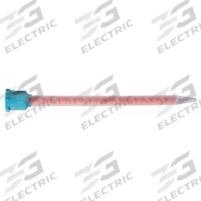 LOCTITE Mixing Nozzle: B Style, For 10:1 Mix Ratios, Brown/Orange, 6 1/5 in Long - Mixing Nozzles