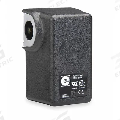 CONDOR USA, INC Pressure Switch: Std, 40 psi – 175 psi, 1/4" NPT - General Purpose Air Compressor Switches