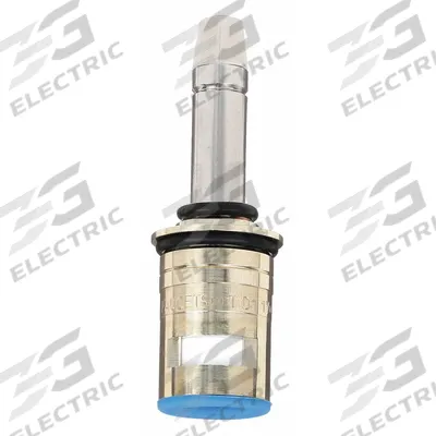 CHICAGO FAUCETS Cartridge: Use with Hot/Cold Water, Brass, Brass, 1 in Overall Lg - Disc Faucet Cartridges