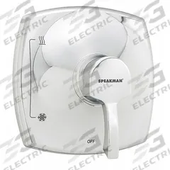 SPEAKMAN Shower Valve Trim: Compatible Product Type CPV-P-IS Speakman Shower Valves, Plastic (MPN CPT-11000-P). Key specifications — Compatible Product Type: CPV-P-IS Speakman Shower Valves; Brand: SPEAKMAN; Trim Plate Material: Plastic; Product Type: Shower Trim Kit; Trim Plate Shape: Square; Handle Material: Zinc; Trim Finish/Color: Chrome.
