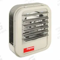 DAYTON Electric Wall & Ceiling Unit Heater: 480 V AC, 3-Phase, 21-3/4 in x 19 in x 8-1/2 in (MPN 804RZ8). Key specifications — Brand: DAYTON; Voltage, Phase: 480 V AC, 3-Phase; Overall Dimensions - H x W x D: 21-3/4 in x 19 in x 8-1/2 in.