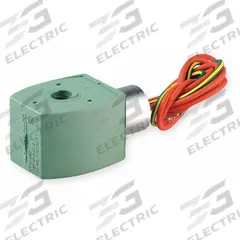 REDHAT Solenoid Valve Coil: Haz Location without Junction Box, F, 110V/120V, 10.1 W Watt, 18" Leads (MPN 238614-032-D*). Key specifications — Coil Enclosure: Hazardous Location without Junction Box; Voltage: 120V; Electrical Connections: 18" Leads.