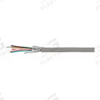 CAROL Power Limited, Fire Alarm, and Communication Cable: 1,000 ft Cable Lg, 7 Strands, 18 AWG, PVC (MPN E2041S.41.10). Key specifications — Application: Alarm Systems; Fire Rating: Riser; Insulation Material: S-R PVC; Jacket Material: PVC; Manufacturer Part Number: E2041S.41.10; Product Type: Fire Alarm Cable; Shielding Material: Overall Flexfoil Polyester Supported Aluminum Foil; Brand: CAROL.