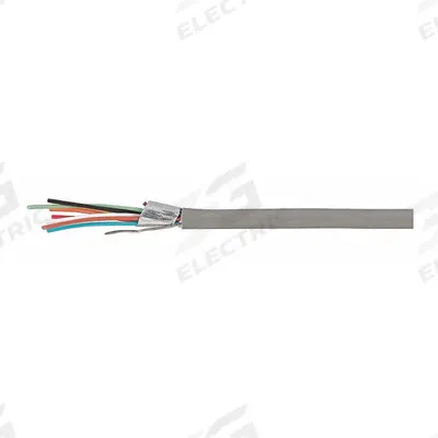 CAROL Power Limited, Fire Alarm, and Communication Cable: 1,000 ft Cable Lg, 7 Strands - Multi-Paired Shielded Cables
