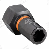 GEARWRENCH Bolt Extractor: 7 mm Socket Size, 7-Point, Std, Black Oxide, Not Tether Capable (MPN 84753). Key specifications — attr1204113: Standard; attr1204115: GEARWRENCH; attr1204121: 7 mm; attr1204116: Not Tether Capable; attr1204118: Black Oxide.