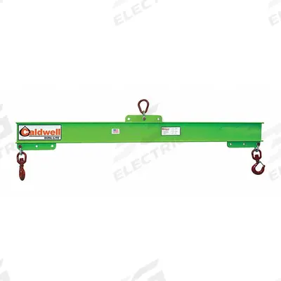 CALDWELL Lifting Beam: Lifting Beam, 2,000 lb Working Load Limit, Adj, 98 in Overall Lg - Lifting Beams