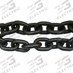 DAYTON Straight Chain: 3/8 in Trade Size, 80 Chain Grade, Alloy Steel, 7,100 lb Working Load Limit (MPN 5WRR0). Key specifications — Link Type: Straight; Brand: DAYTON.