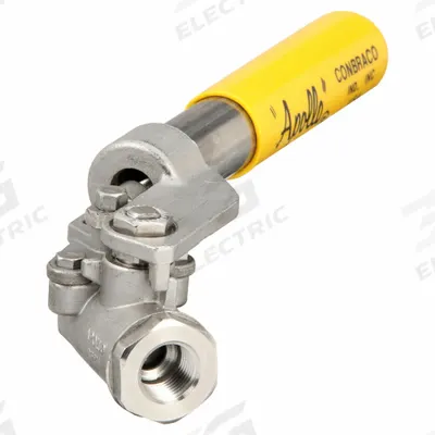 APOLLO Manual Two-Way Ball Valve: 3/8 in, Stainless Steel, Straight Valve Body - Stainless Steel Ball Valves