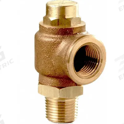 AQUATROL Adjustable Relief Valve: MNPT x FNPT, 1/4 in x 1/2 in, Bronze - Non-Code Air, Inert Gas & Liquids Pressure Relief Valves