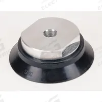 SMC Vacuum Pad Assembly: Flat, M16x1.50, 100 mm Pad Dia, NBR, Black, 50A, 34 mm Pad Ht (MPN ZPT100HN-B16). Key specifications — attr1019101: ZPT100HN-B16; attr1019103: SMC; attr1019107: 50A.