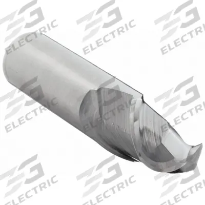 WIDIA HANITA Ball End Mill: Carbide, 2 Flute, 1/2" Mill Dia, 1-1/4" LOC, 3" OAL (MPN 4A0113015) - Carbide Ball End Mills for Aluminum