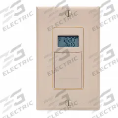INTERMATIC Wall Switch Timer: 7 day Max, 1 min Min, SPST-NO, 277V AC, No Wall Plate Included (MPN EI600LAC). Key specifications — attr211252: INTERMATIC; attr1070698: No Hold Included.