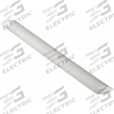 INSULTAB Heat Shrink Tubing: 1 in I.D. Before Shrinking, 0.5 in I.D. After Shrinking - Transparent Abrasion-, Chemical- & Heat-Resistant PVDF Shrink Tubing