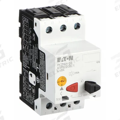 EATON Manual Motor Protector: Non-Reversing, 3 Poles, 20 A, Thermal Protection - Non-Reversing Starters with Thermal Overloads