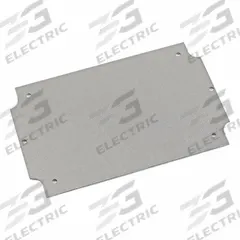 HAMMOND Inner Panel: Back Panel Panel, 6.58 in Overall Ht, 4.2 in Overall Wd, Steel, Galvanized (MPN 1555HFPL). Key specifications — Panel Style: Back Panel; Brand: HAMMOND; Finish: Galvanized; Manufacturer Part Number: 1555HFPL; Material: Steel.