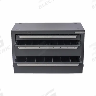 HUOT Drill Bit Dispenser: 29 Compartments - Drill Bit Chests