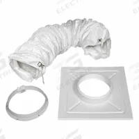 KWIKOOL Duct Kit: Duct Kit, Portable Air Conditioner, Bioair (MPN CK-12S-SS). Key specifications — Compatible Manufacturer Model Number: KBX1000; Product Type: Duct Kit; Manufacturer Part Number: CK-12S-SS; Brand: KWIKOOL.