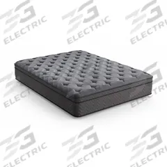 DIAMOND Bed Mattress: King, Medium, Stretch Knit Fabric, Innerspring, 13 in Overall Ht, Gel Foam (MPN DMVDUM-1180). Key specifications — Core Material: Innerspring; Cover Material: Stretch Knit Fabric; Comfort Layer Material: CertiPUR Gel Memory Foam; Core Type: Gel Foam; Brand: DIAMOND.