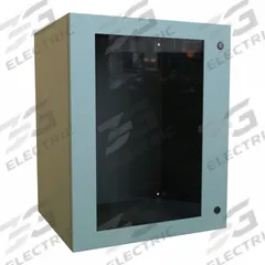 HAMMOND Electrical Enclosure: Steel, 30 in x 24 in x 20 in, NEMA 12/3R/4, Solid with Window Cover (MPN EN4SD302420WGY). Key specifications — Closure Method: 1/4-Turn Latch; Brand: HAMMOND; Knockouts: Not Included.