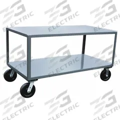APPROVED VENDOR Work Table: Fixed Ht, Steel, 48 in x 25 in, 4,800 lb Overall Load Capacity (MPN LW248P800GP). Key specifications — Sub-brand: Jamco; Unit Type: Not Expandable or Modular; For Environment: Work Areas; Assembly: Fully Assembled; Wheel Material: Phenolic; Frame Material Finish: Powder Coated; Mobility: Casters; Height Adjustability: Fixed Height.