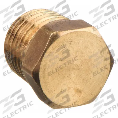 APPROVED VENDOR Plug: Hex Drive Cored Plug, 3/4 in, NPT Threaded, 1,200 psi - Threaded High-Pressure Pipe Fittings