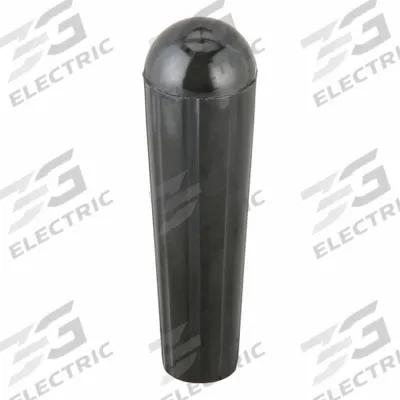 DAVIES Hand Knob: Tapered, Thermoset, 1/4"-20, 14 mm Thread Lg - Long Tapered Knobs with Threaded Hole